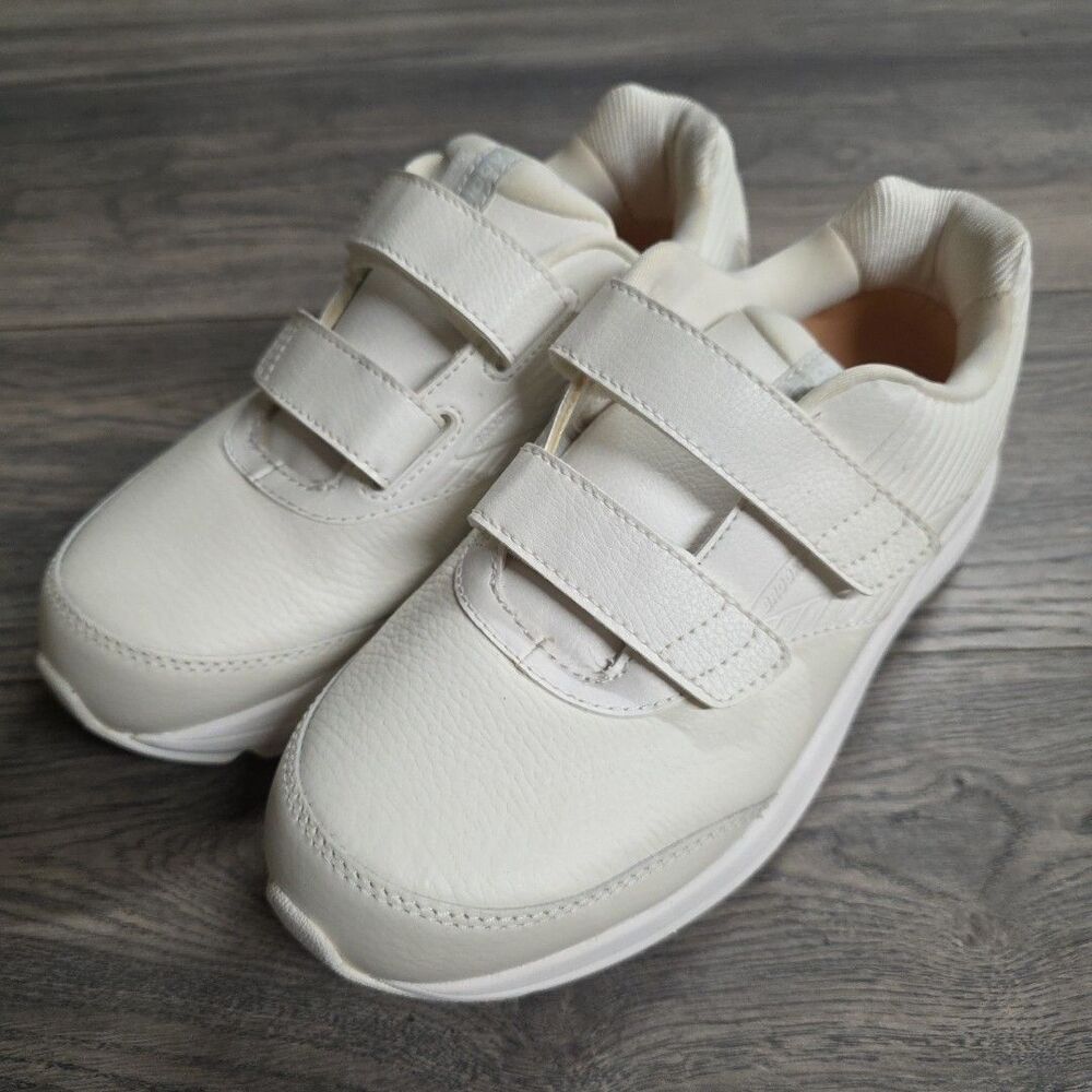 Brooks Women's Addiction Walker White Size 9D 2-V-Strap Sneakers 1103201D142 - Picture 4 of 8